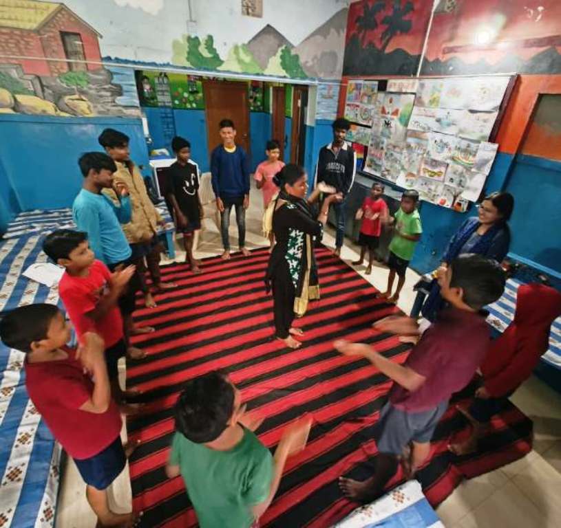 Children at the Open Shelter – Ruchika