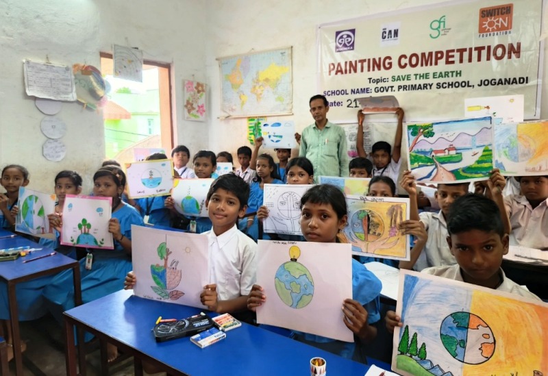 Children in classroom – education programme